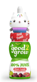 good2grow 6oz 100% Fruit Punch Juice Single Serve (Character Tops Vary)