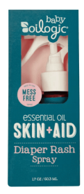 Oilogic Skin+Aid Essential Oil Diaper Rash Spray, 1.7oz