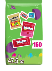 Hershey Assorted Fruit Flavored Easter Candy, Bulk Bag 47.5 oz, 160 Pieces