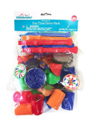 Fun Time Party Favors Value Pack, Way To Celebrate, 48 Pieces