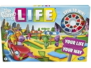 The Game of Life Game, Family Board Game, For Ages 8+, Pegs Come In 6 Colors