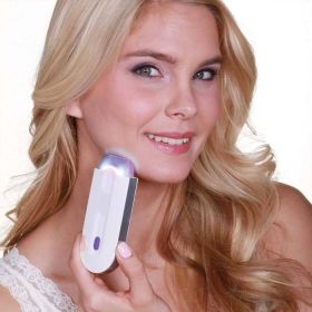 Induction Type Lady Hair Removal Device Epilator Laser Hair Removal Shaver (Option: EU-Opp)